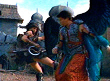 xena fighting lucifer