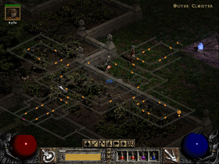 Outer Cloister cleared
