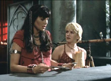 xena and gabrielle chatting sensitively