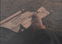 scroll carried by Korah