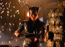 evil xena forging the ring